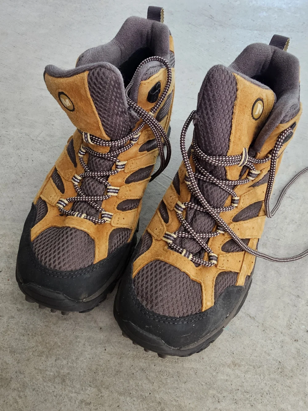 Merrell Men's Shoes - Brown and Yellow